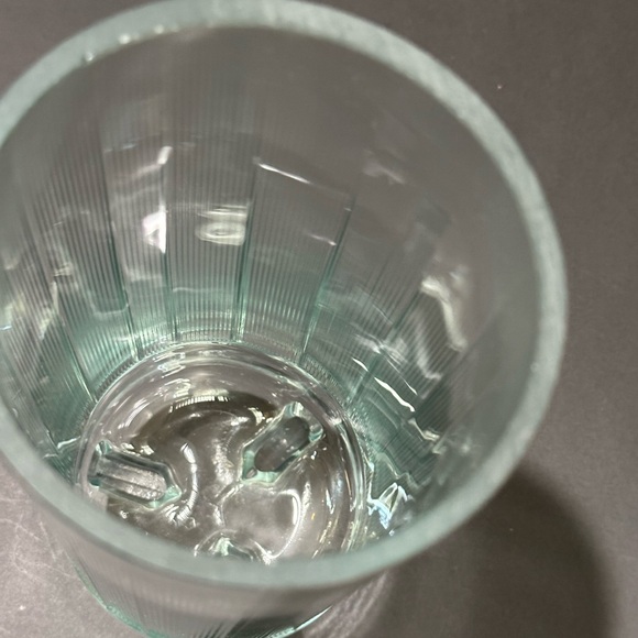 Art Deco Ribbed Footed Vase - 10” Tall - Picture 9 of 15